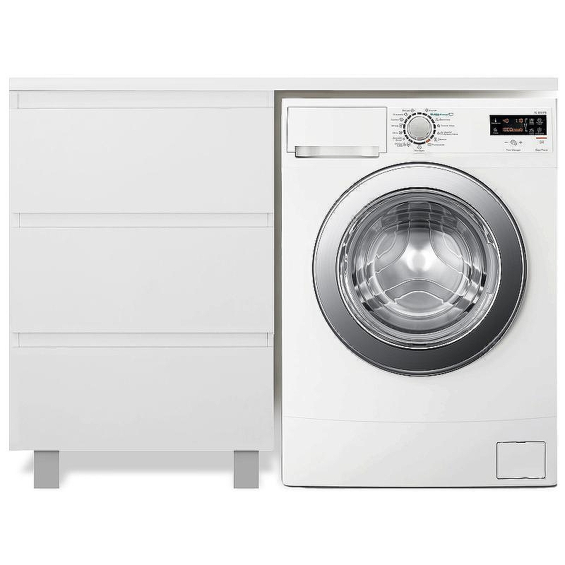 Тумба+раковина Dallas Luxe 1400*482 левая