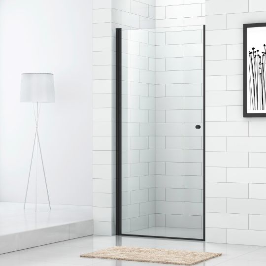 Душ.дверь Cezares 90 Eco-O-B-1-90-C-Nero черн.