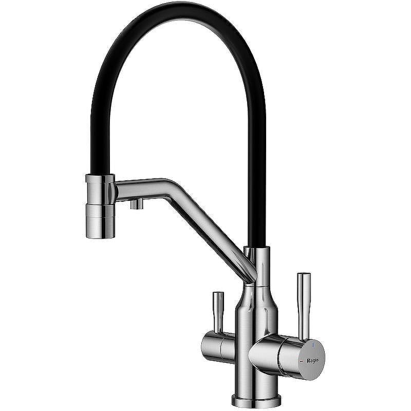 Смеситель д/кухни R81.62.05 с фильтром на магните сатин