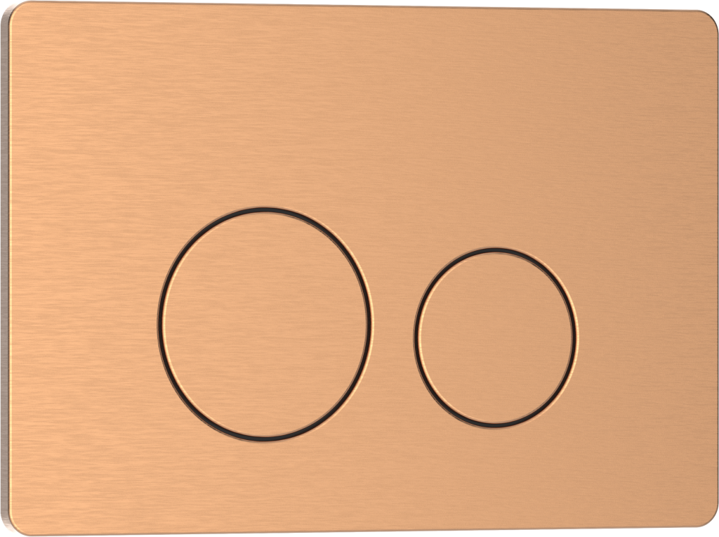 Клавиша смыва INOX-O Iberica Blanca зол.мат.