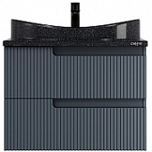 Тумба Альтаир 70 подв.2ящ.графит