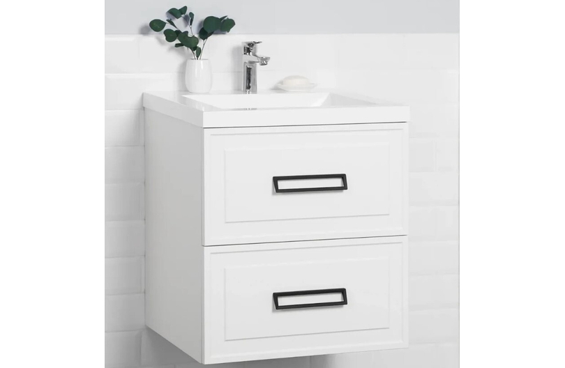 Тумба Pino 60 подв.Белый мат.+рак.Alisa 58 Итана