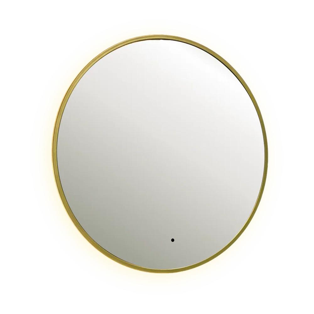 Зеркало Roland D800-TX мет.рама золото бесконт.сенсор