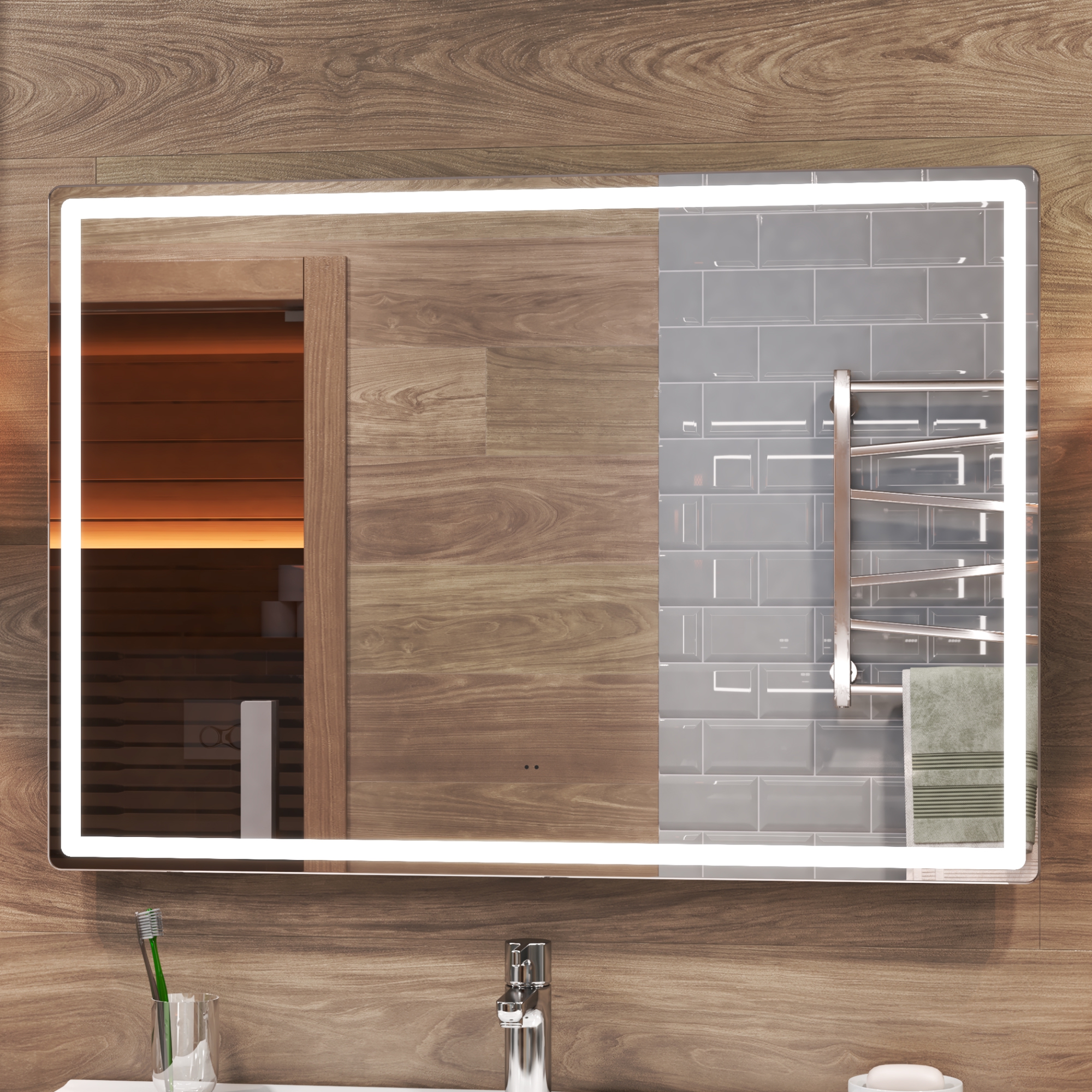 Зеркало Geometry Comfort 1000*700