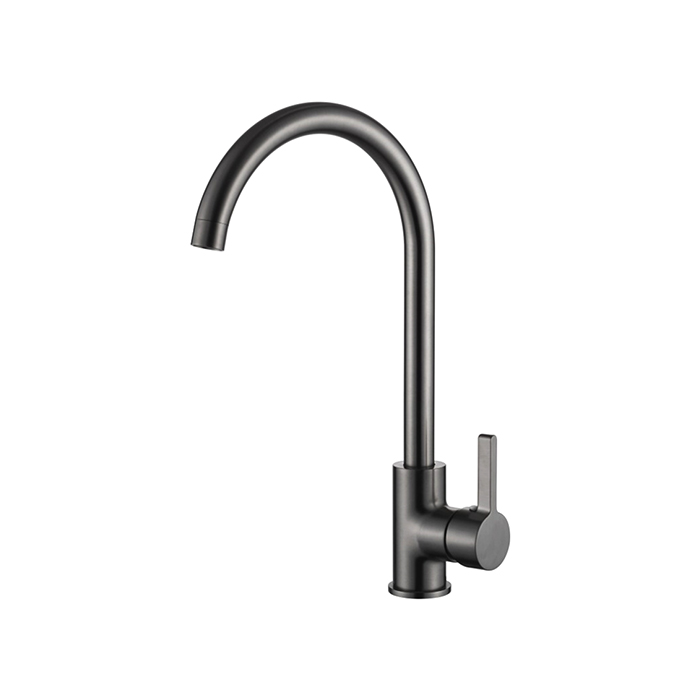 Смеситель д/кухни L 4299-D оруж.сталь