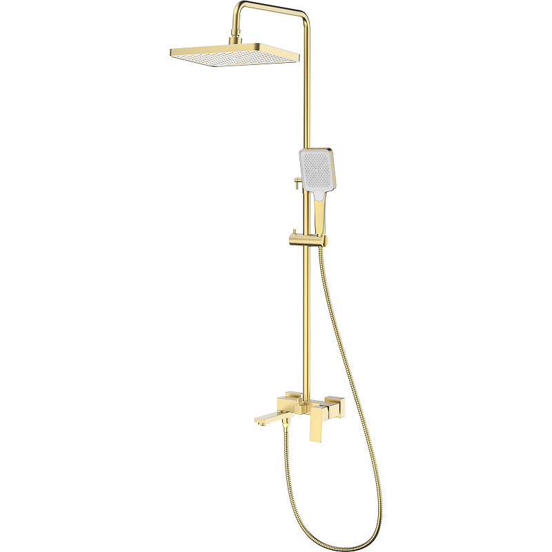 Душевая система R 01.27.03 сатин золотой