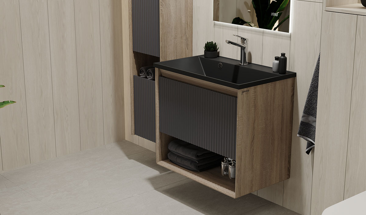 Тумба Тоссони/Tossony 70 подв.дуб самдал/антрацит