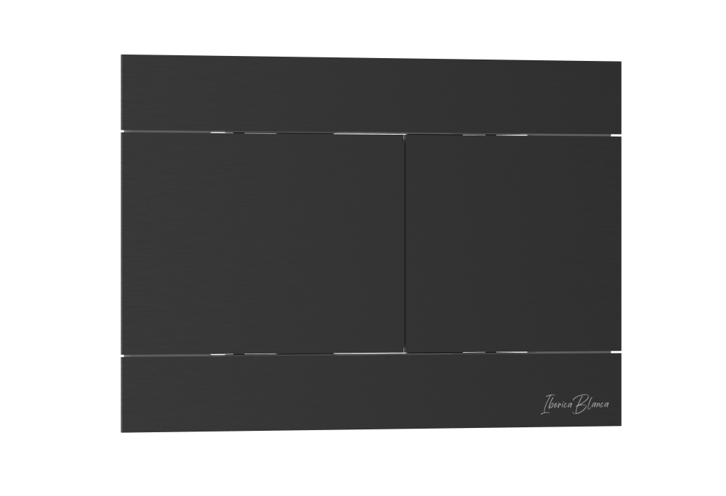 Клавиша смыва INOX-R Iberica Blanca черн.мат.нерж.сталь