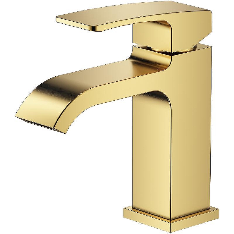 Смеситель д/умывальника R02.10.23 золото