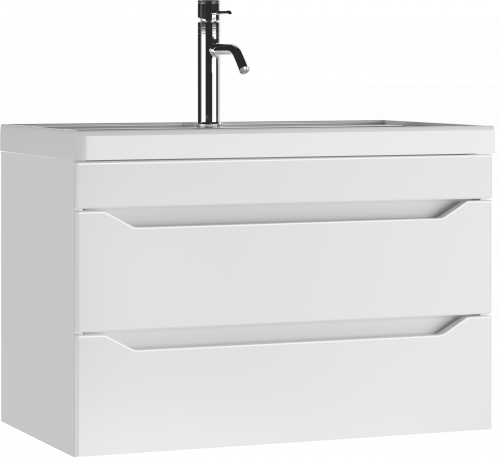 Тумба Ева 80 подв.бел.2ящ.