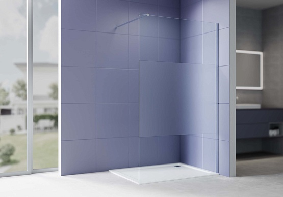 Душ.перегородка 120см Walk in Aquatek AQ.WI.120.3CH хром