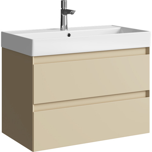 Тумба Geometria 80 T8/2/MD 2ящ.морская дюна+рак Вилис 810