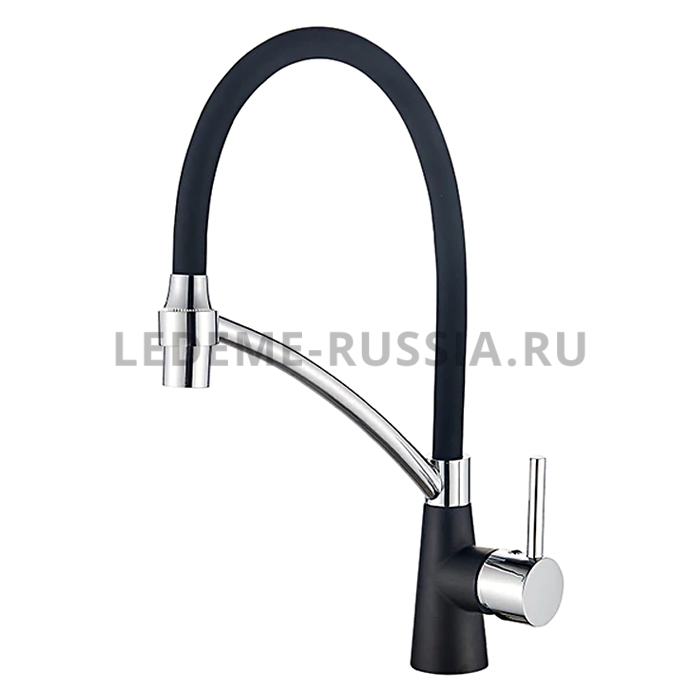 Смеситель д/кухни L4399 В-2 черный