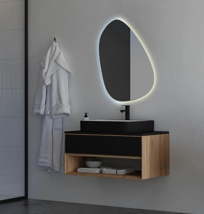 Зеркало Molecula-Lite TX 569*796 бесконт.сенсор тепл.холод.свет