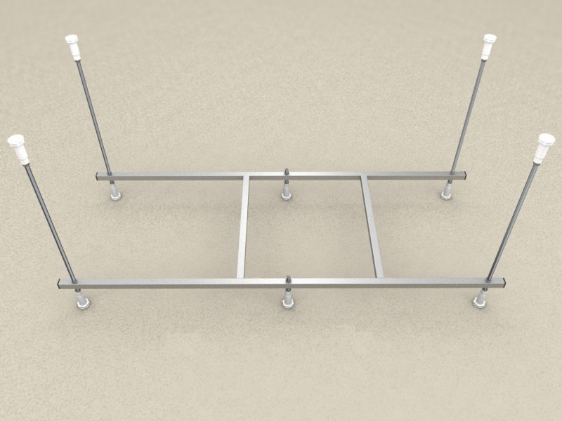 Каркас к ванне Мия 120 см(шпильки) Акватек