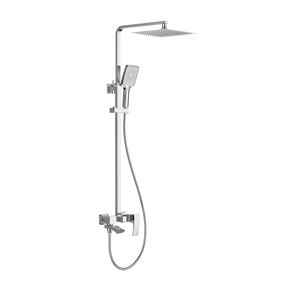 Смеситель с тропич.душем K 19114 хром