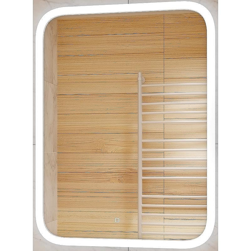 Зеркало Glamour 800*900 холод.подсв.