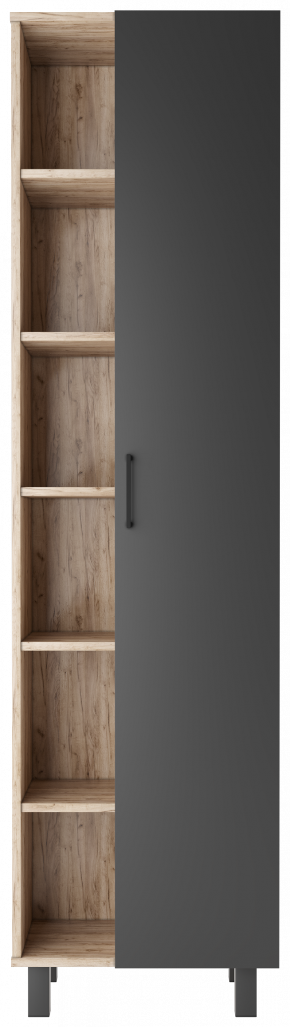 Пенал Craft 50 см графит