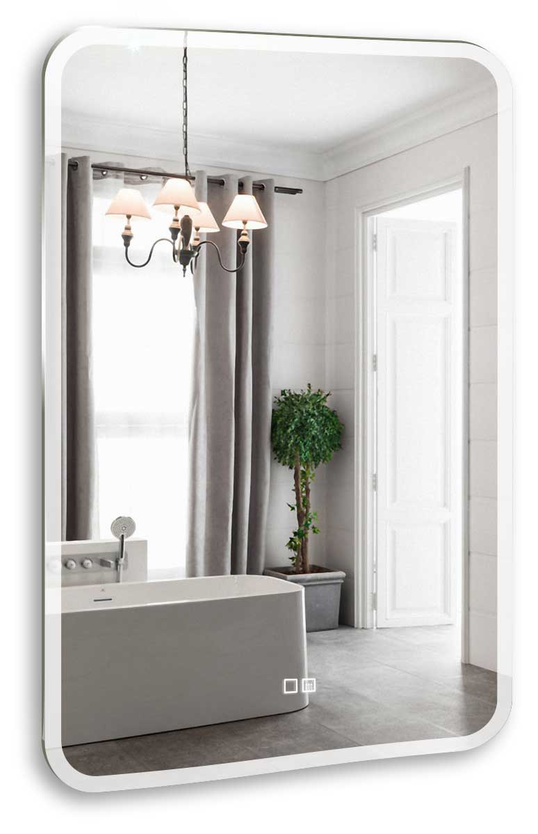 Зеркало Стив 600*800-2.1 бесконт.сенсор,подогрев