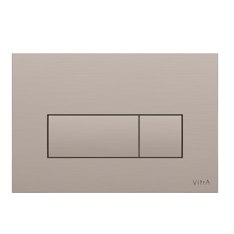 Панель смыва Root Square никель Vitra (арт.740-2395)