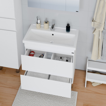 Тумба Марс 80 см напольн. 2ящ.(ум.Фостер)