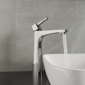 Смеситель д/умывальника LM 0509C EVITTA высок.