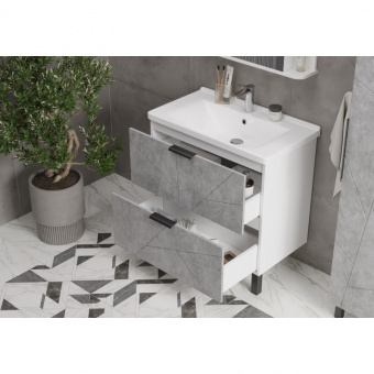 Тумба Twing 80 T8 напольн.2 ящ.+рак.Миранда 80