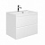Тумба МАНХЭТТЕН 60см подв.2ящ.(белый матовый)