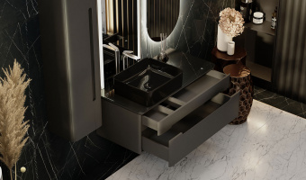 Тумба Shine 100 подв.антрацит 