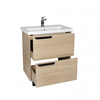 Тумба Кёльн 60 напольн.2ящ.светлое дерево