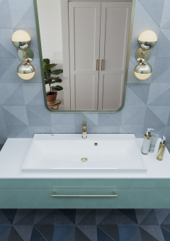 Раковина Paola Alba 100 см