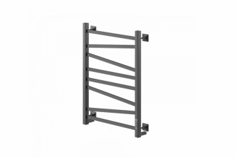 Полотенцесушитель NIKA STEP IV 80/50(У) элект. (RAL9005 черн.мат)