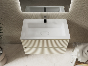 Тумба Coste 80 подв.светло-коричневая