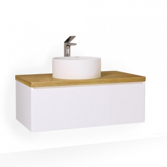 Тумба Solis new 100 подв.белая