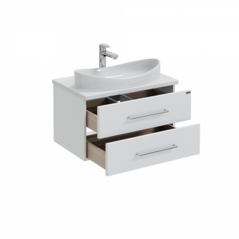 Тумба Вегас 70 см 2ящ.подв.(ум.Вега 70 лит.мрамор)