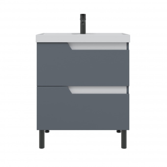 Тумба Антарес 70 напольн.2ящ.графит
