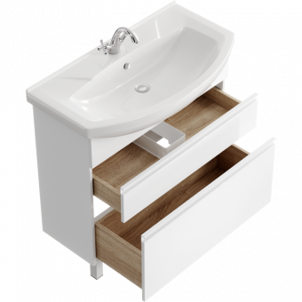 Тумба Rodos 85 Т8/2н напольн.(рак.Элеганс 85)