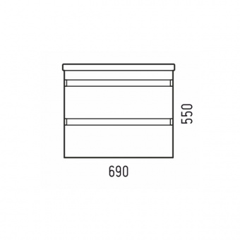 Тумба Сэнди 70 Z2 подв.