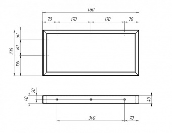Тумба GRUNGE LOFT 100П 1в.я Дуб Вотан