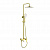 Смеситель с тропич.душем R03.24.03 сатин золот.