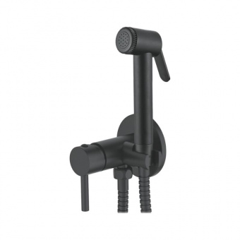 Смеситель д/гигиен.лейки встроенный L5398В-2 черный