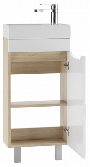 Тумба Мечта 40 напольн.дуб сонома п/ум.Енисей 40