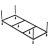 Рама д/ванны Lorena 160 Сersanit