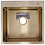 Мойка врезная К 35050 G Gerhans (50*50*22) золото