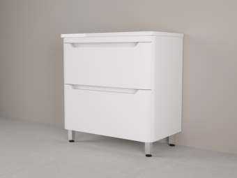 Тумба Остин 100 напольн.бел.soft плюс