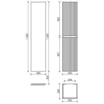 Пенал Snob R Sancos 35см.цвет Beige Soft PSNR35CE