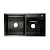 Мойка врезная K 37843B-S Gerhans (78*43*22) графит