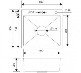 Кух.мойка набор 3в1 РМС арт.MR-6050