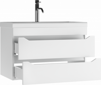 Тумба Ева 80 подв.бел.2ящ.