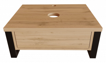 Тумба GRUNGE LOFT 60П 1в.ящ. Дуб Вотан